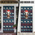 Lovely Cow Christmas Door Cover Xmas Holiday Patterns - Wonder Print Shop