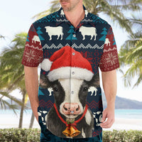 Lovely Cow Christmas Hawaiian Shirt Xmas Holiday Patterns - Wonder Print Shop
