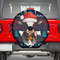 Lovely Cow Christmas Spare Tire Cover Xmas Holiday Patterns - Wonder Print Shop