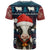 Lovely Cow Christmas T Shirt Xmas Holiday Patterns - Wonder Print Shop
