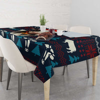 Lovely Cow Christmas Tablecloth Xmas Holiday Patterns - Wonder Print Shop
