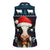 Lovely Cow Christmas Women Sleeveless Polo Shirt Xmas Holiday Patterns - Wonder Print Shop