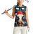 Lovely Cow Christmas Women Sleeveless Polo Shirt Xmas Holiday Patterns - Wonder Print Shop