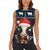 Lovely Cow Christmas Women Sleeveless Polo Shirt Xmas Holiday Patterns - Wonder Print Shop