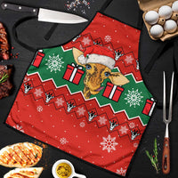 Lovely Giraffe Christmas Apron Xmas Holiday Patterns - Wonder Print Shop