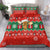 Lovely Giraffe Christmas Bedding Set Xmas Holiday Patterns - Wonder Print Shop