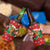 Lovely Giraffe Christmas 4 in 1 Can Cooler Tumbler Xmas Holiday Patterns - Wonder Print Shop