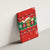 Lovely Giraffe Christmas Canvas Wall Art Xmas Holiday Patterns - Wonder Print Shop