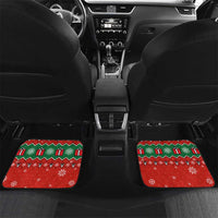 Lovely Giraffe Christmas Car Mats Xmas Holiday Patterns - Wonder Print Shop