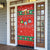 Lovely Giraffe Christmas Door Cover Xmas Holiday Patterns - Wonder Print Shop