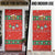 Lovely Giraffe Christmas Door Cover Xmas Holiday Patterns - Wonder Print Shop