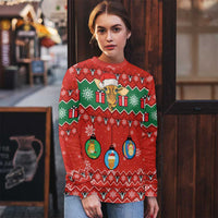 Lovely Giraffe Christmas Ugly Christmas Sweater Xmas Holiday Patterns - Wonder Print Shop