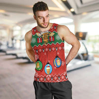 Lovely Giraffe Christmas Men Tank Top Xmas Holiday Patterns - Wonder Print Shop