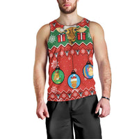 Lovely Giraffe Christmas Men Tank Top Xmas Holiday Patterns - Wonder Print Shop