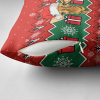 Lovely Giraffe Christmas Pillow Cover Xmas Holiday Patterns - Wonder Print Shop