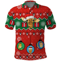 Lovely Giraffe Christmas Polo Shirt Xmas Holiday Patterns - Wonder Print Shop