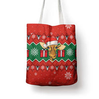 Lovely Giraffe Christmas Tote Bag Xmas Holiday Patterns - Wonder Print Shop