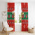 Lovely Giraffe Christmas Window Curtain Xmas Holiday Patterns - Wonder Print Shop