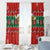 Lovely Giraffe Christmas Window Curtain Xmas Holiday Patterns - Wonder Print Shop