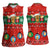 Lovely Giraffe Christmas Women Sleeveless Polo Shirt Xmas Holiday Patterns - Wonder Print Shop