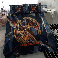 Heru-Ur Bedding Set Flaming Wings and Sword Ancient Egyptian Warrior