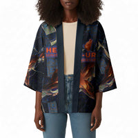 Heru-Ur Kimono Flaming Wings and Sword Ancient Egyptian Warrior