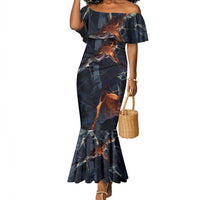 Heru-Ur Mermaid Dress Flaming Wings and Sword Ancient Egyptian Warrior