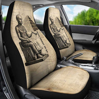 Imhotep Car Seat Cover Pyramid Blueprints Ancient Egyptian Architecture and Priest