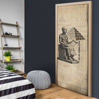 Imhotep Door Cover Pyramid Blueprints Ancient Egyptian Architecture and Priest