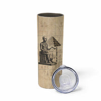 Imhotep Skinny Tumbler Pyramid Blueprints Ancient Egyptian Architecture and Priest