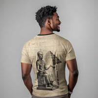 Imhotep T shirt Pyramid Blueprints Ancient Egyptian Architecture and Priest