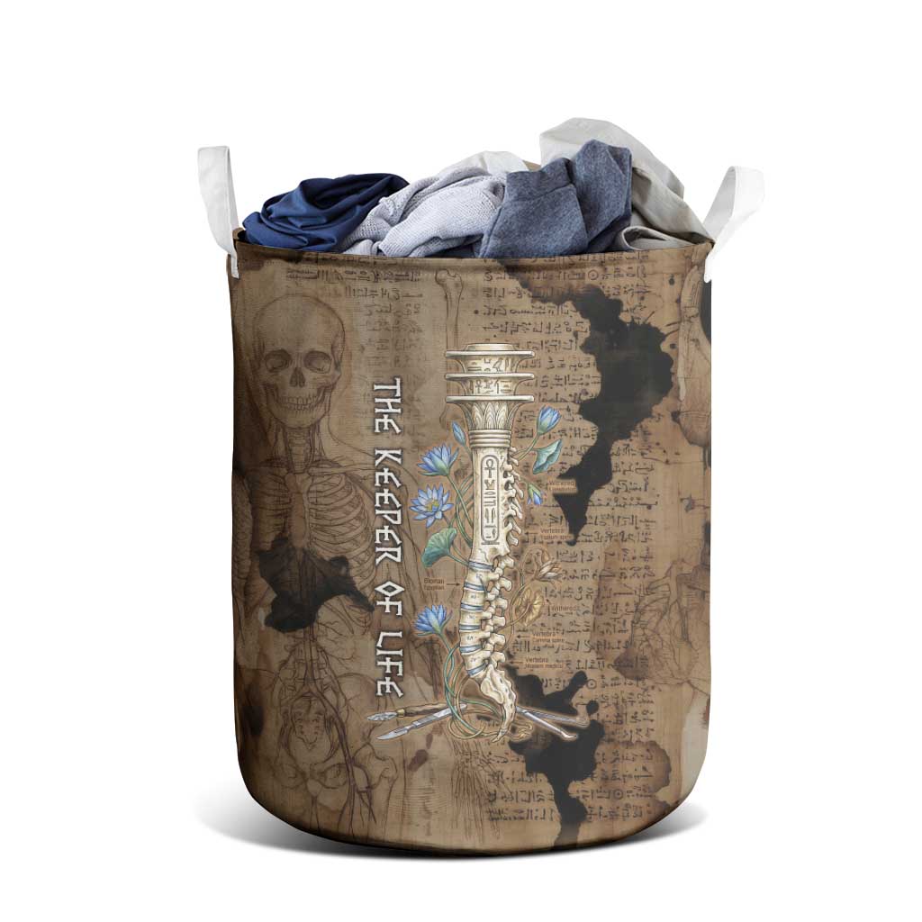 Imhotep Eye of Horus Laundry Basket Papyrus Scrolls Ancient Egyptian Medicine