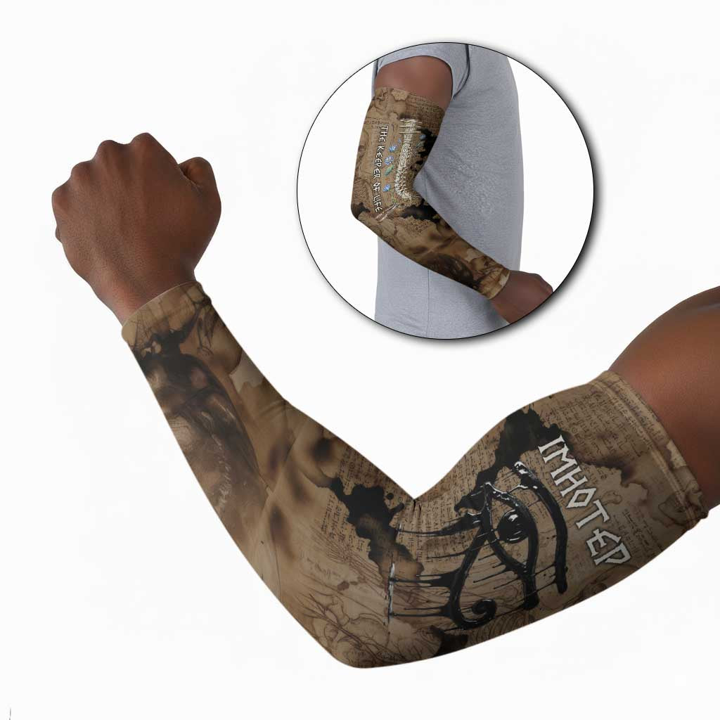 Imhotep Eye of Horus Arm Sleeves Papyrus Scrolls Ancient Egyptian Medicine