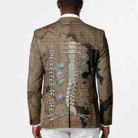 Imhotep Eye of Horus Blazer Papyrus Scrolls Ancient Egyptian Medicine