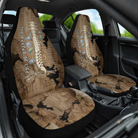 Imhotep Eye of Horus Car Seat Cover Papyrus Scrolls Ancient Egyptian Medicine