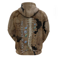 Imhotep Eye of Horus Hoodie Papyrus Scrolls Ancient Egyptian Medicine