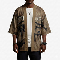 Imhotep Eye of Horus Kimono Papyrus Scrolls Ancient Egyptian Medicine