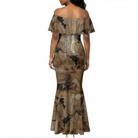 Imhotep Eye of Horus Mermaid Dress Papyrus Scrolls Ancient Egyptian Medicine