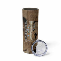 Imhotep Eye of Horus Skinny Tumbler Papyrus Scrolls Ancient Egyptian Medicine