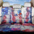 Puerto Rico Back Car Seat Cover with Coqui Frog, Hibiscus Flowers, and Flag Landmark Design - Wonder Print Shop