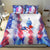 Puerto Rico Bedding Set with Coqui Frog, Hibiscus Flowers, and Flag Landmark Design - Wonder Print Shop