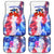 Puerto Rico Car Mats with Coqui Frog, Hibiscus Flowers, and Flag Landmark Design - Wonder Print Shop
