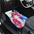 Puerto Rico Car Mats with Coqui Frog, Hibiscus Flowers, and Flag Landmark Design - Wonder Print Shop