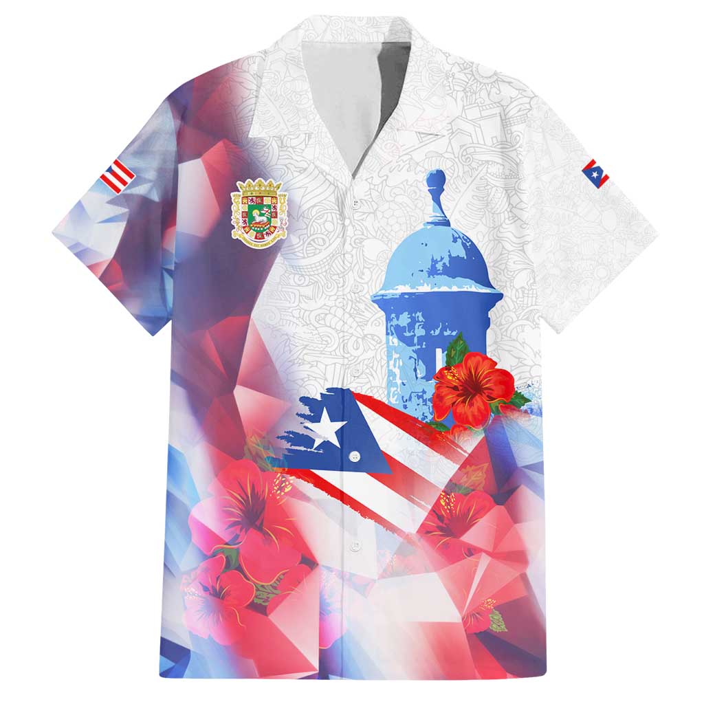 Puerto Rico Family Matching Summer Maxi Dress and Hawaiian Shirt with Coqui Frog, Hibiscus Flowers, and Flag Landmark Design - Wonder Print Shop
