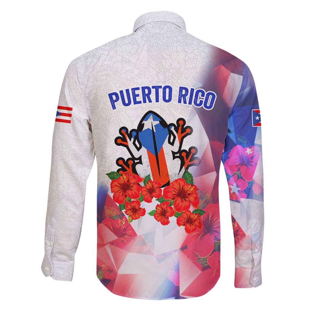 Puerto Rico Family Matching Summer Maxi Dress and Hawaiian Shirt with Coqui Frog, Hibiscus Flowers, and Flag Landmark Design - Wonder Print Shop