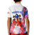 Puerto Rico Kid Polo Shirt with Coqui Frog, Hibiscus Flowers, and Flag Landmark Design - Wonder Print Shop