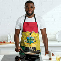 Ghana Republic Day Apron Ghanaian Pride Flag Colors With Coat Of Arms And Black Star