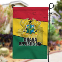 Ghana Republic Day Garden Flag Ghanaian Pride Flag Colors With Coat Of Arms And Black Star