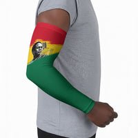 Personalized Ghana Republic Day Arm Sleeves Kwame Nkrumah Vintage Portrait Art - July 1st Theme