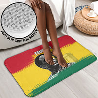 Personalized Ghana Republic Day Bathroom Set Kwame Nkrumah Vintage Portrait Art - July 1st Theme